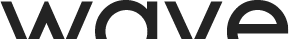 Logotipo de WAVE.Consulting en negativo